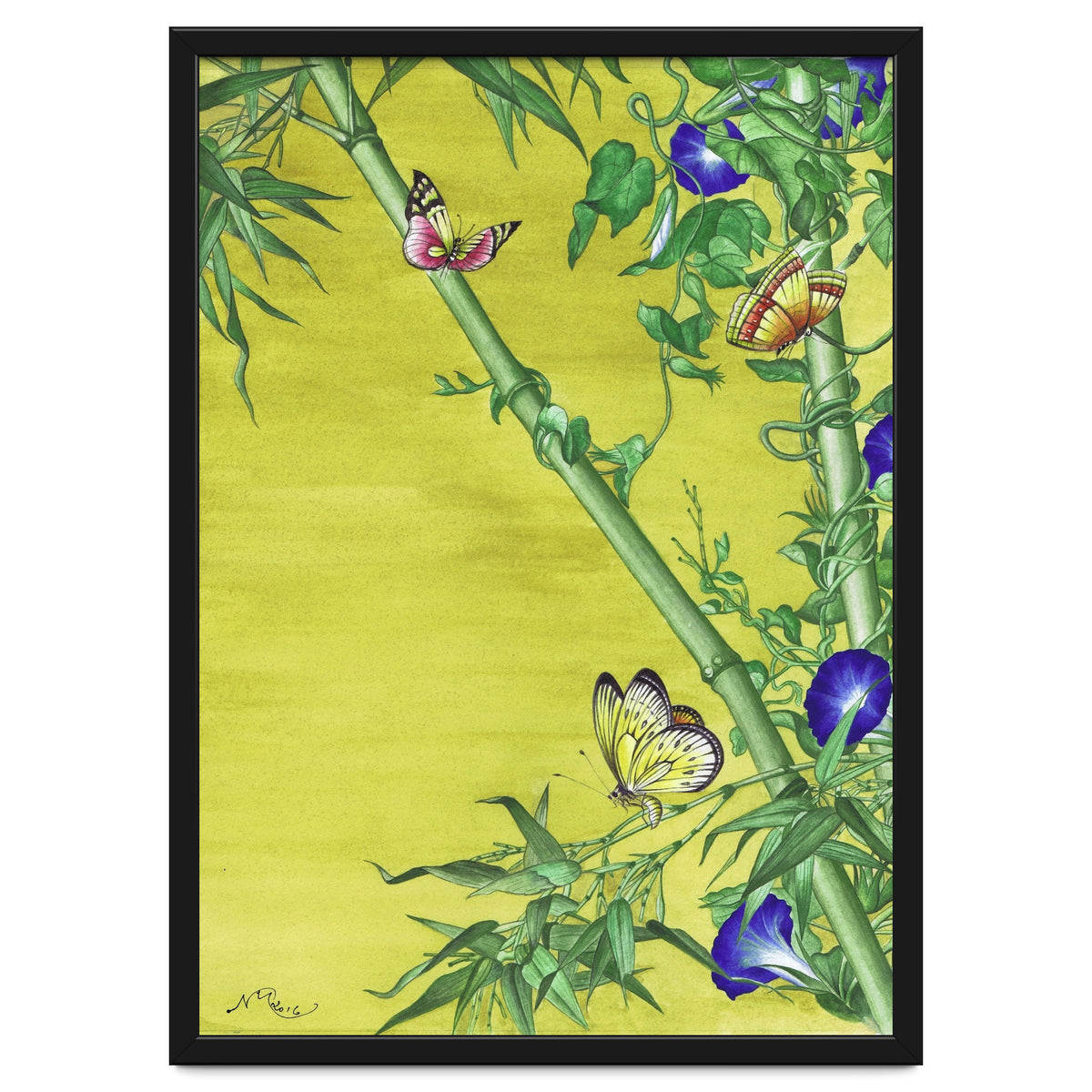 Butterflies & Bamboo