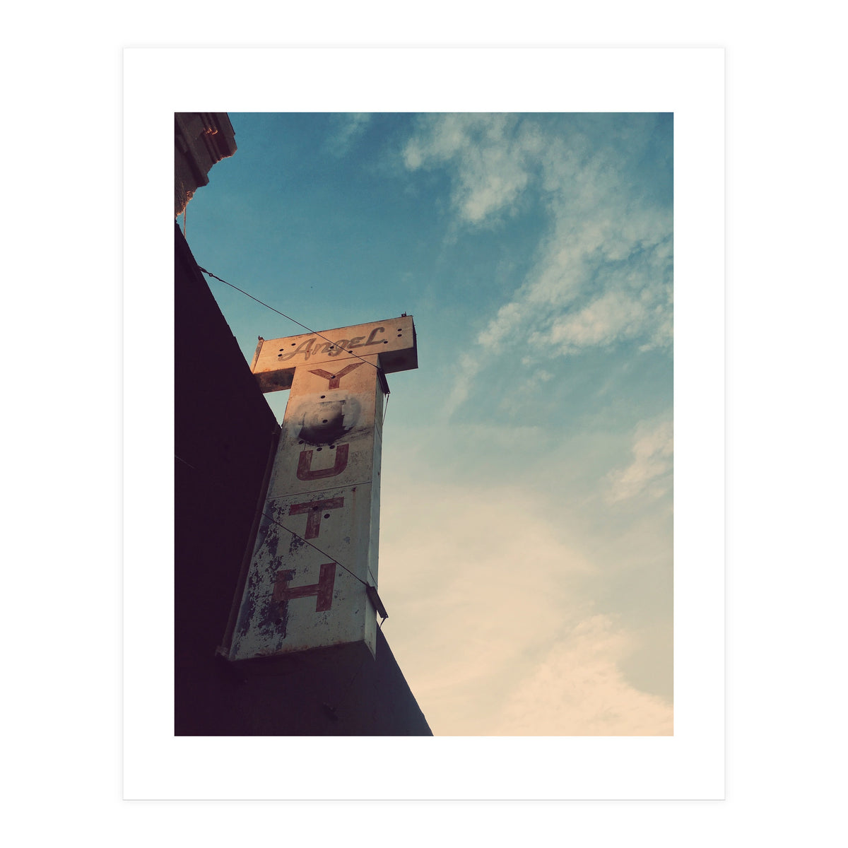 Angel Youth sign (Print Only)