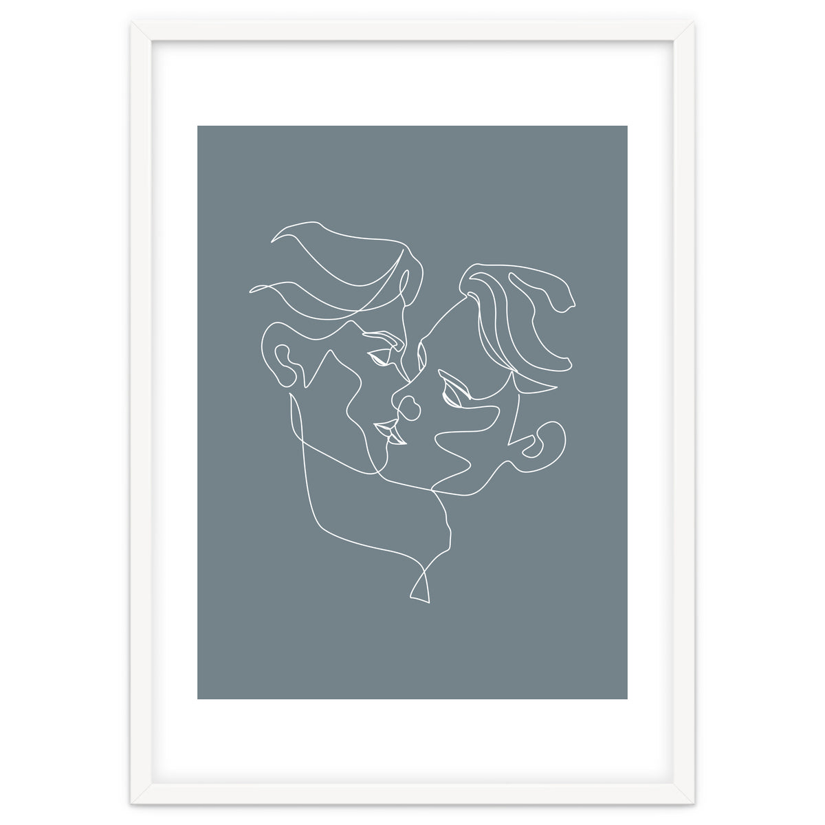 gay love line art-blue