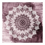 Bohochic Mandala In Burgundi (Print Only) thumbnail