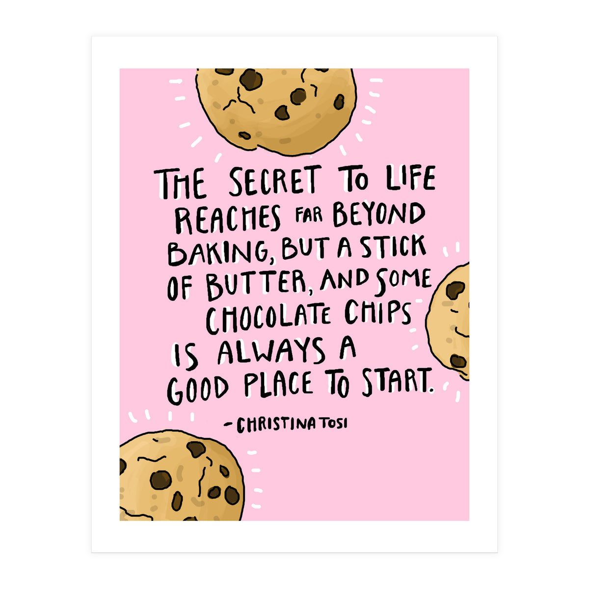 Christina Tosi Art Print  (Print Only)