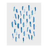 Brush Strokes Blue (Print Only) thumbnail
