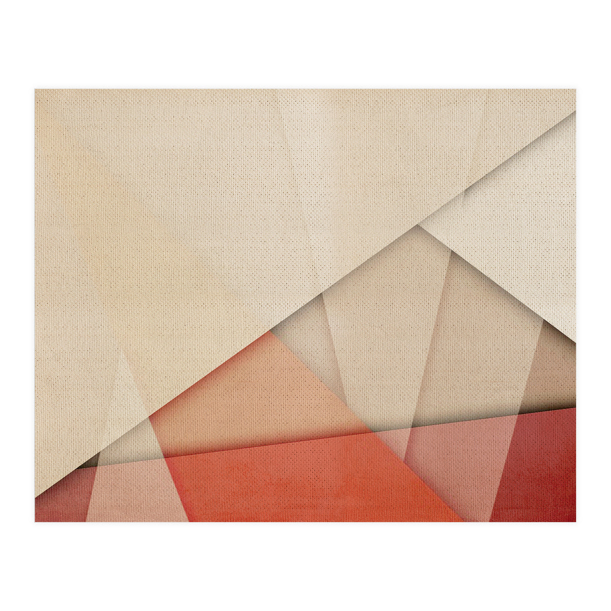 Geometric Sunset 3 (Print Only)