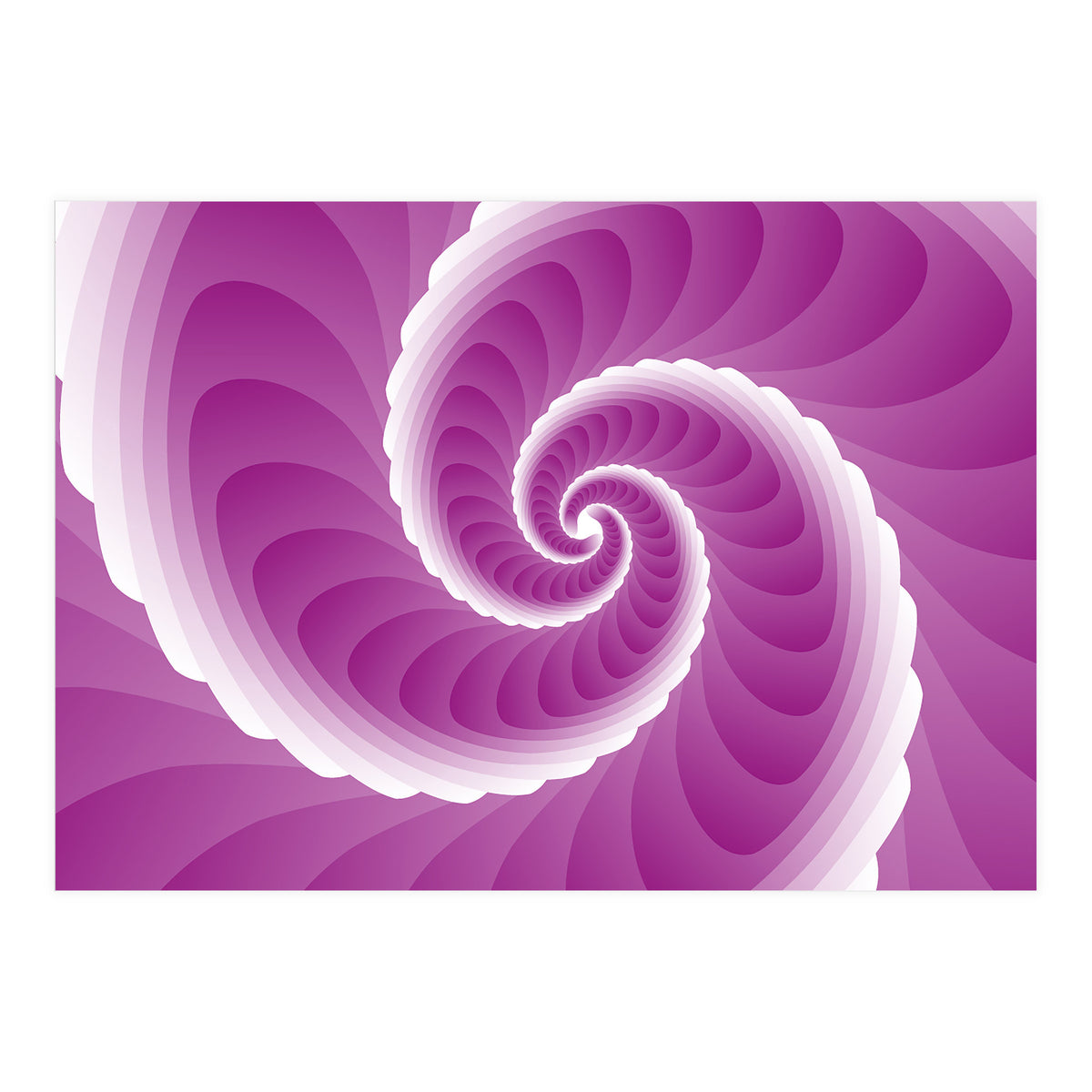 Abstract Pink Swirl  (Print Only)