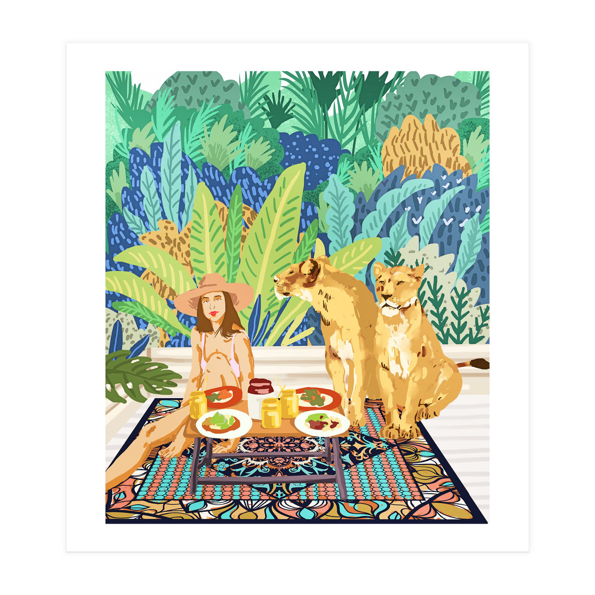 Jungle Breakfast (Print Only)