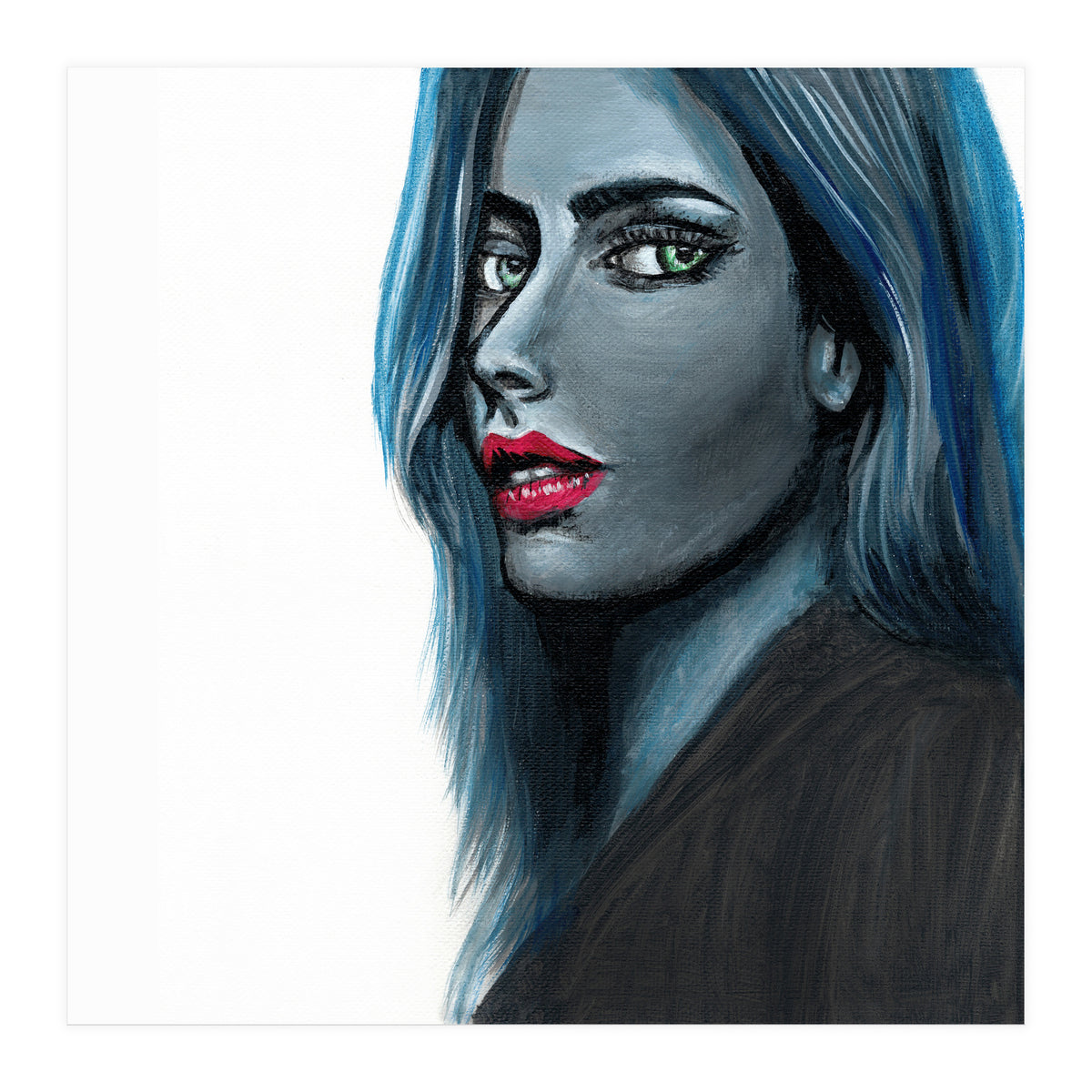 Blue Woman (Print Only)