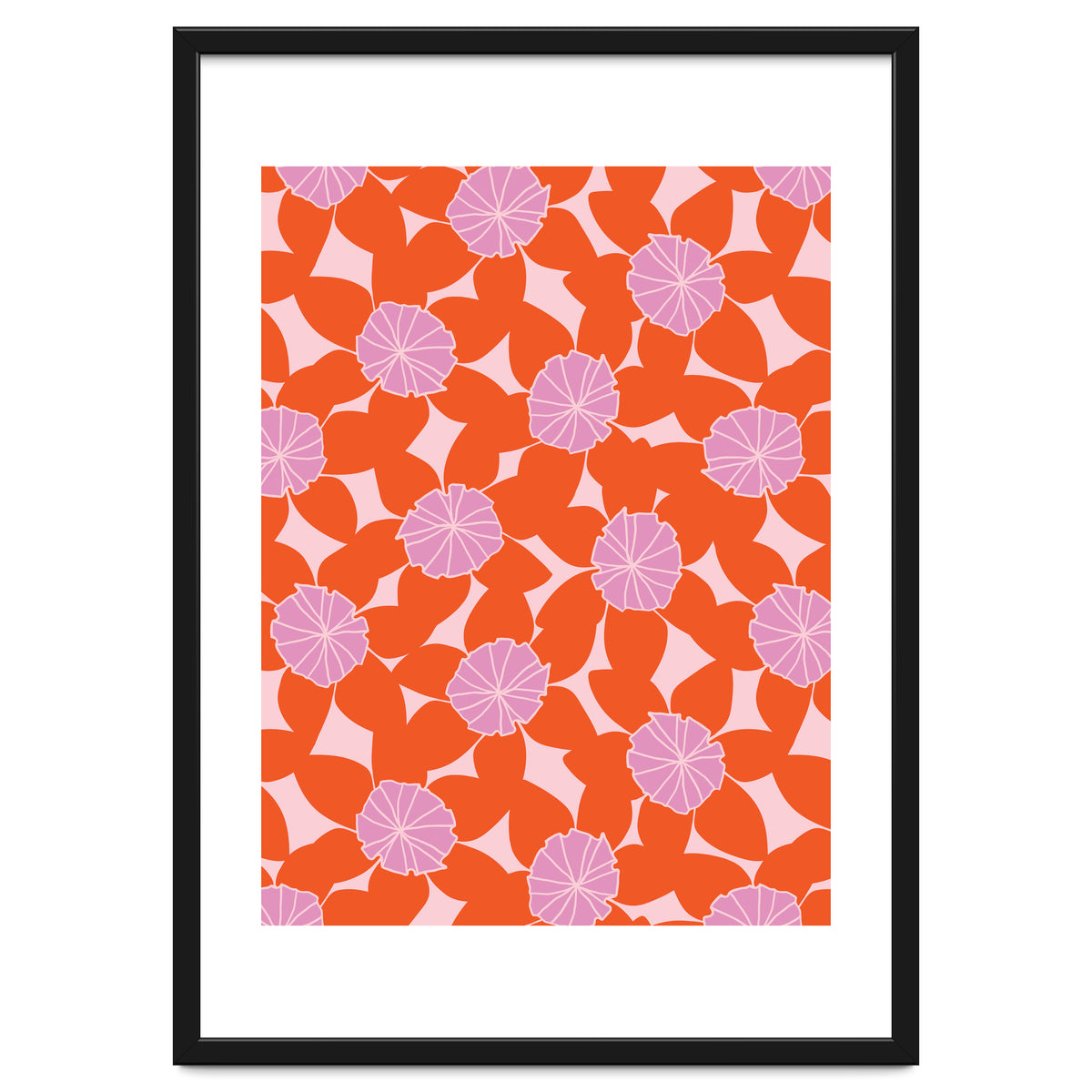 Purple Flower Pattern