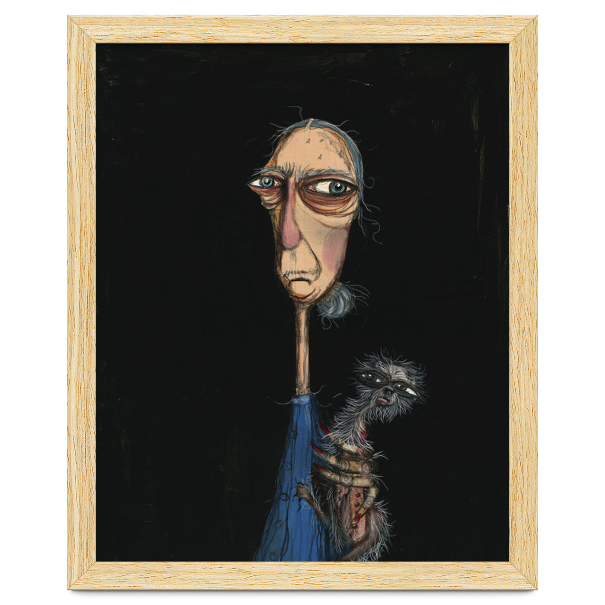 Woman Holding A Chihuahua