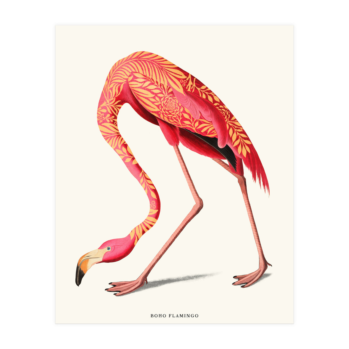 Boho Flamingo (Print Only)