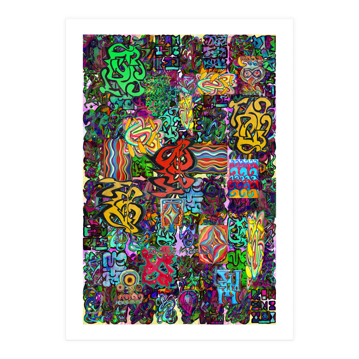 Graffiti Digital 2022 420 (Print Only)