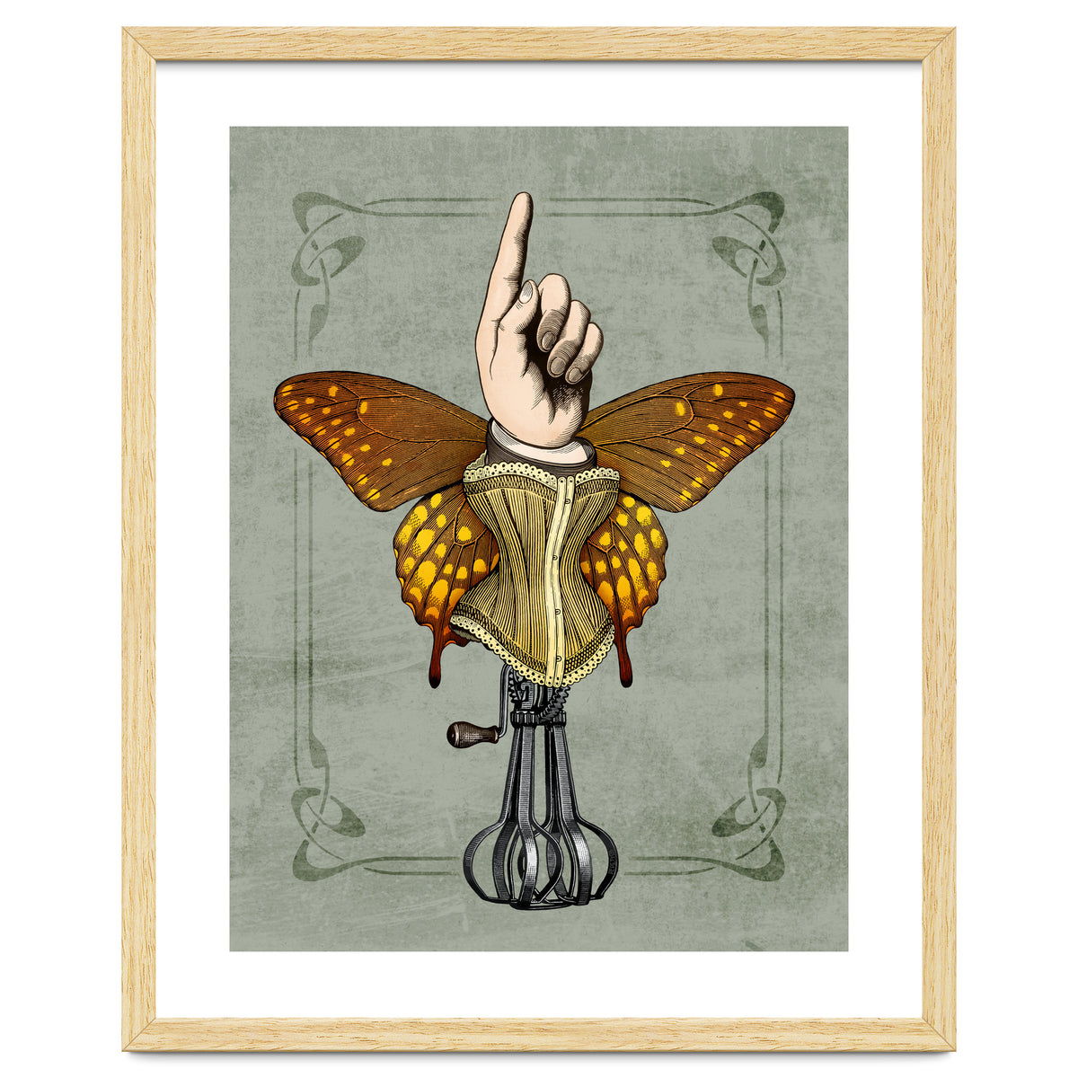 Butterhand Portrait