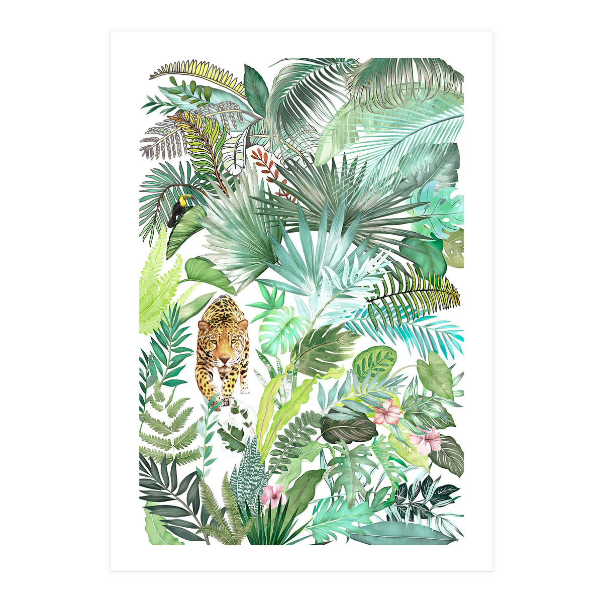 Jungle Leopard 03 (Print Only)