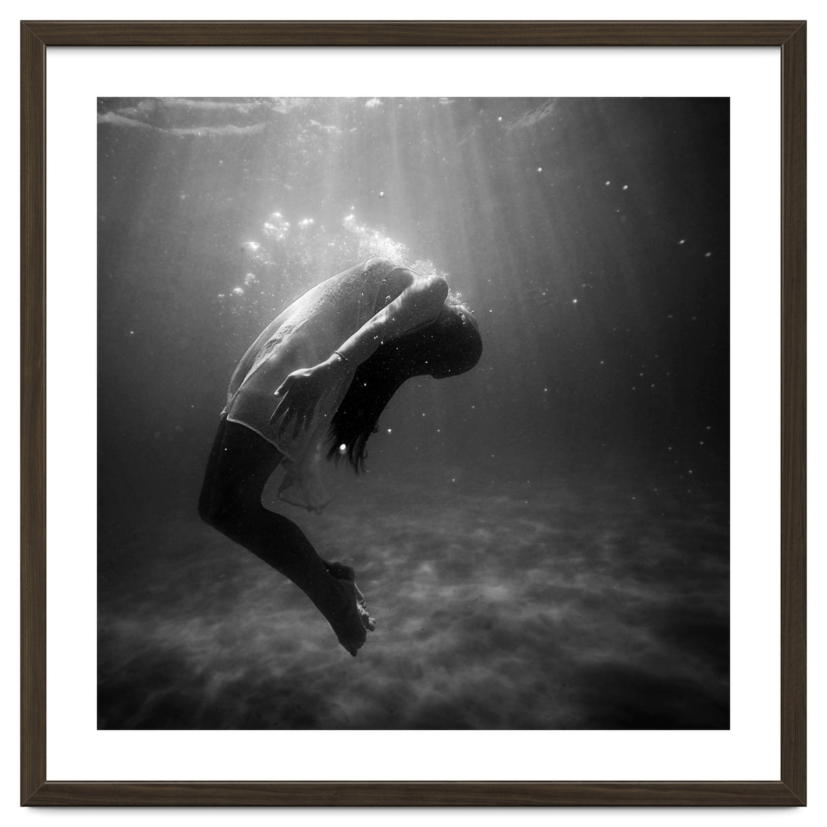 Woman Inside The Water