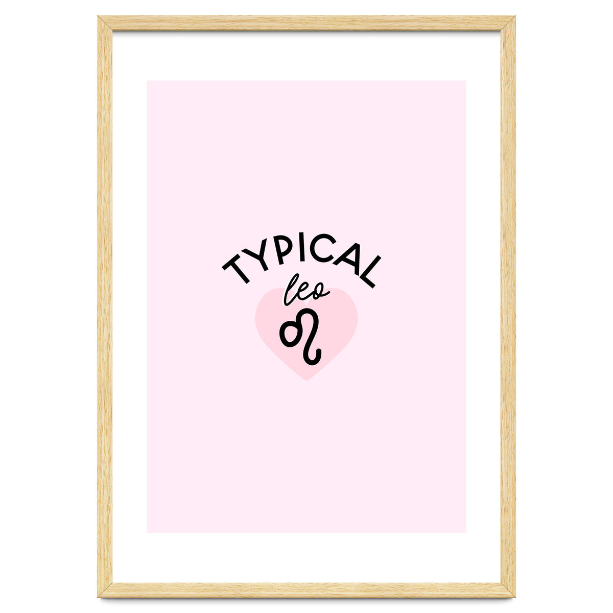 Typical Leo Horoscope Print