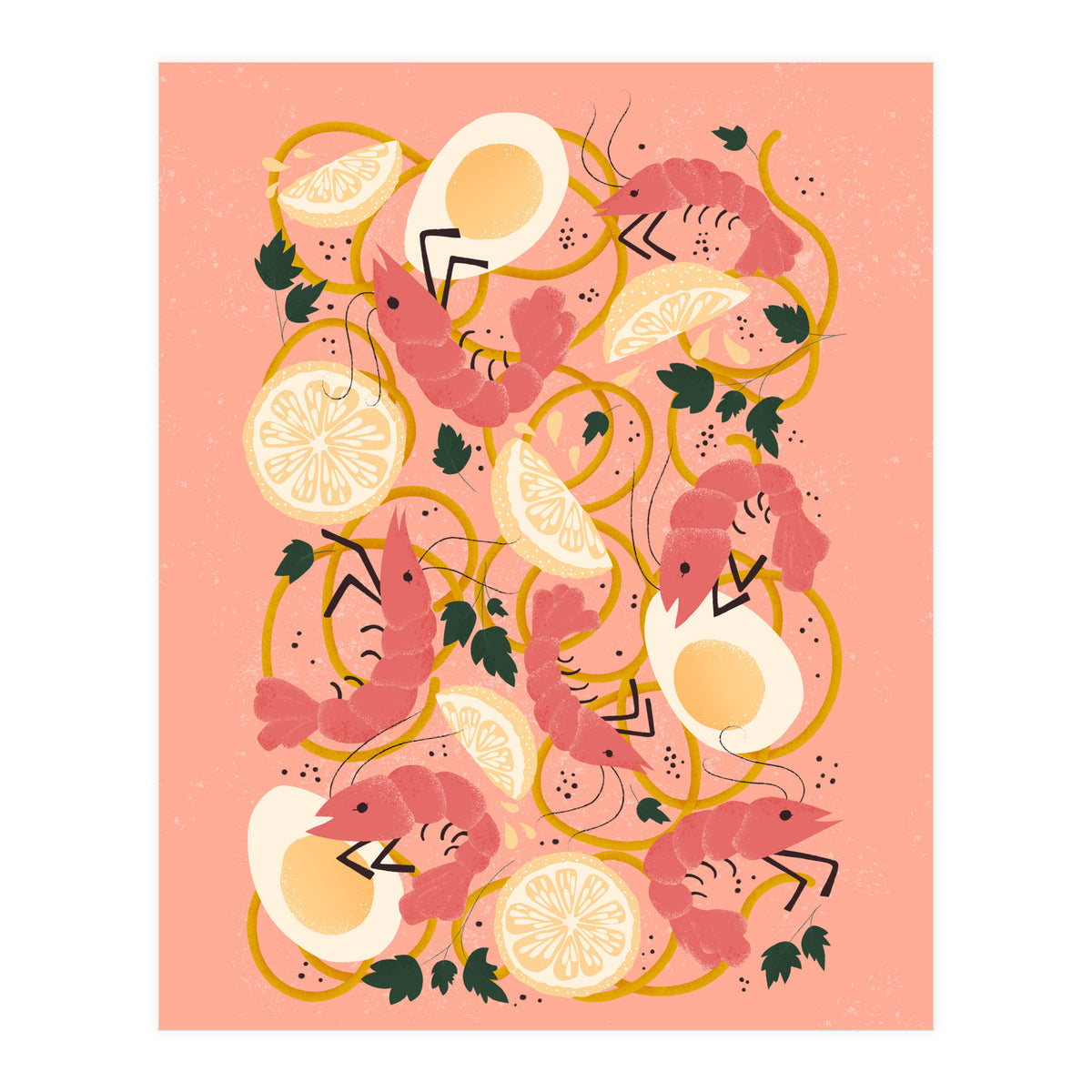 Ramen Shrimp And Noodle Soup (Print Only)