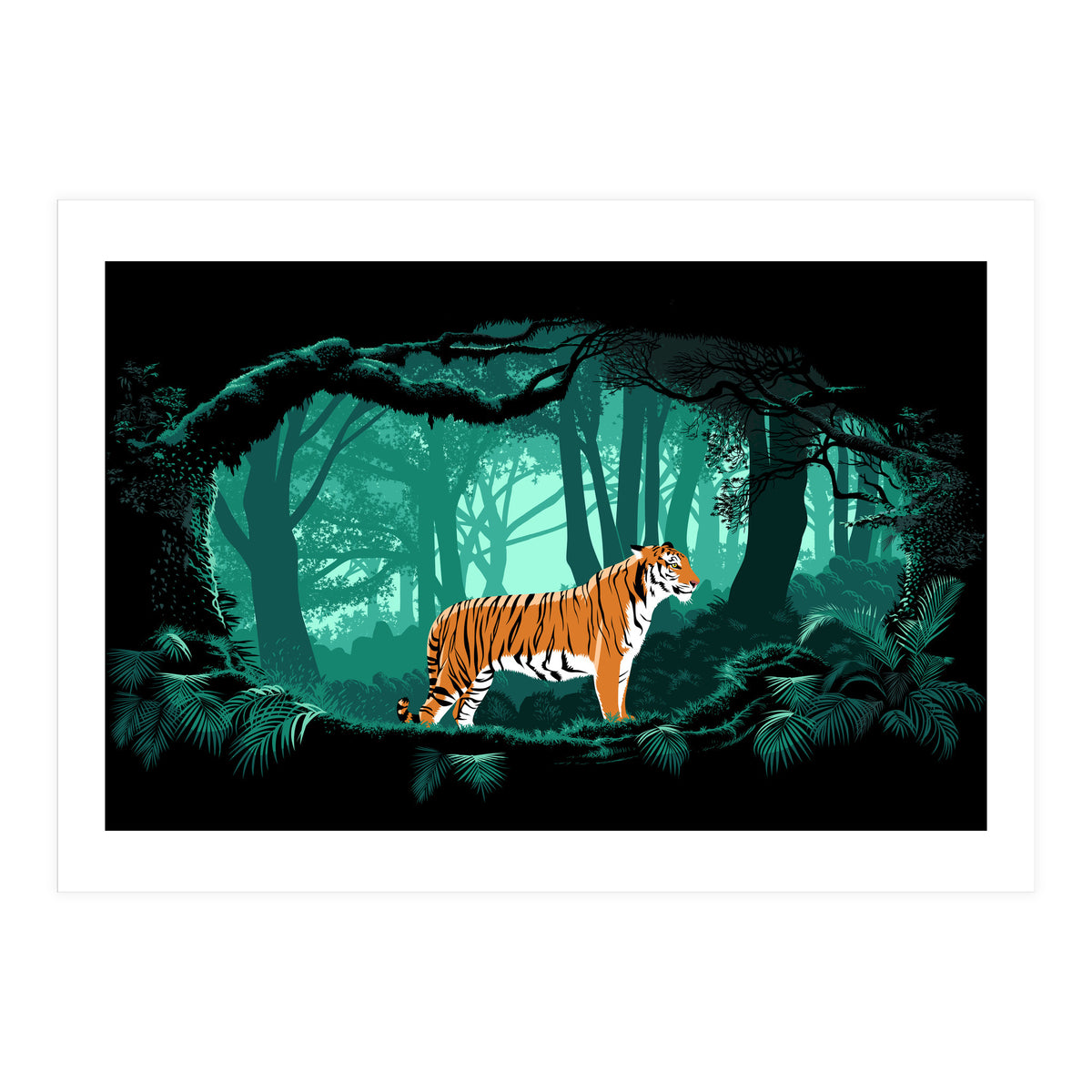 Jungle Tiger (Print Only)