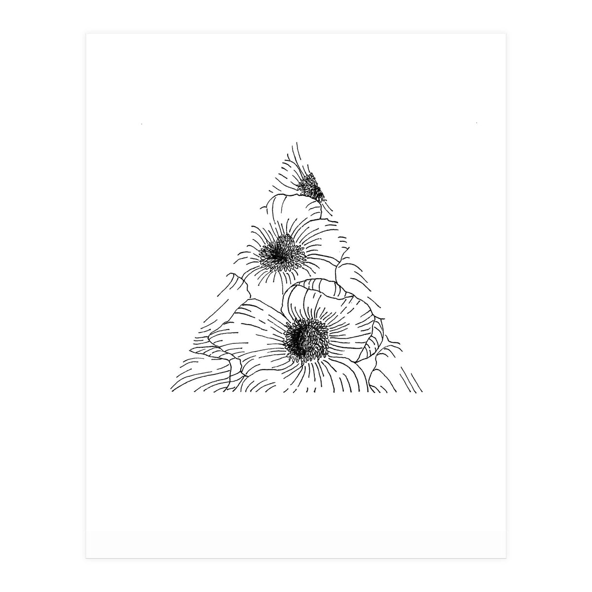 Salt&Surf Flower Triangle (Print Only)