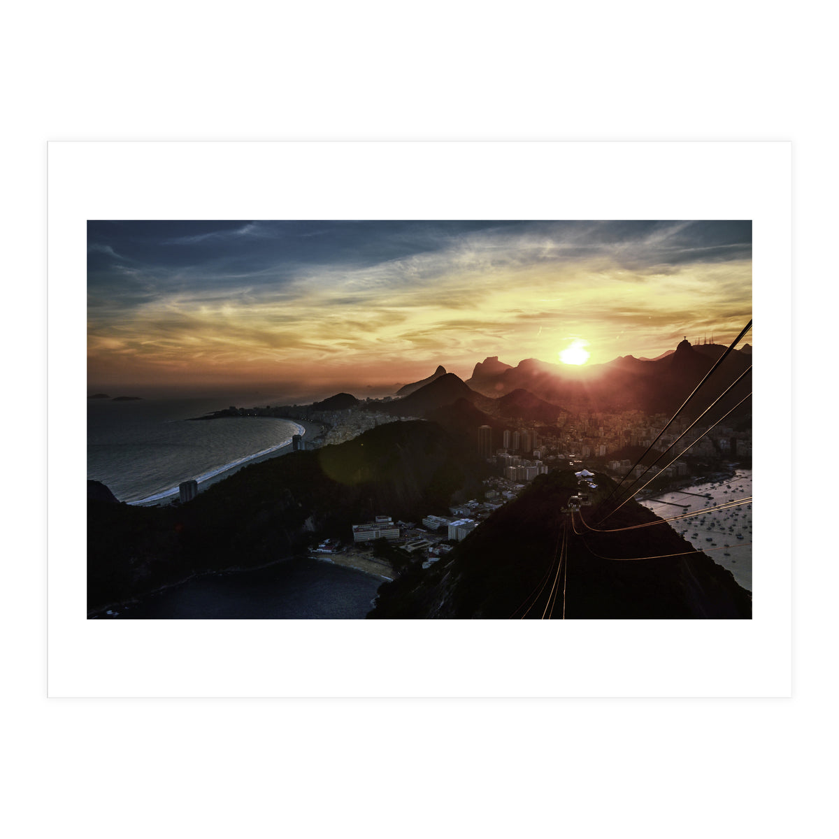 Carioca Sunset 1 3x5 (Print Only)