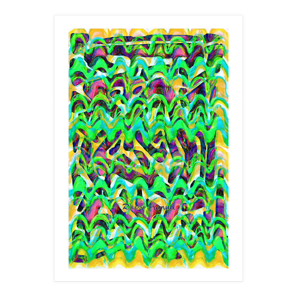 New Graffiti B 32 (Print Only)