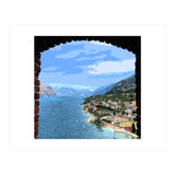 Lake Garda Painted (Print Only) thumbnail
