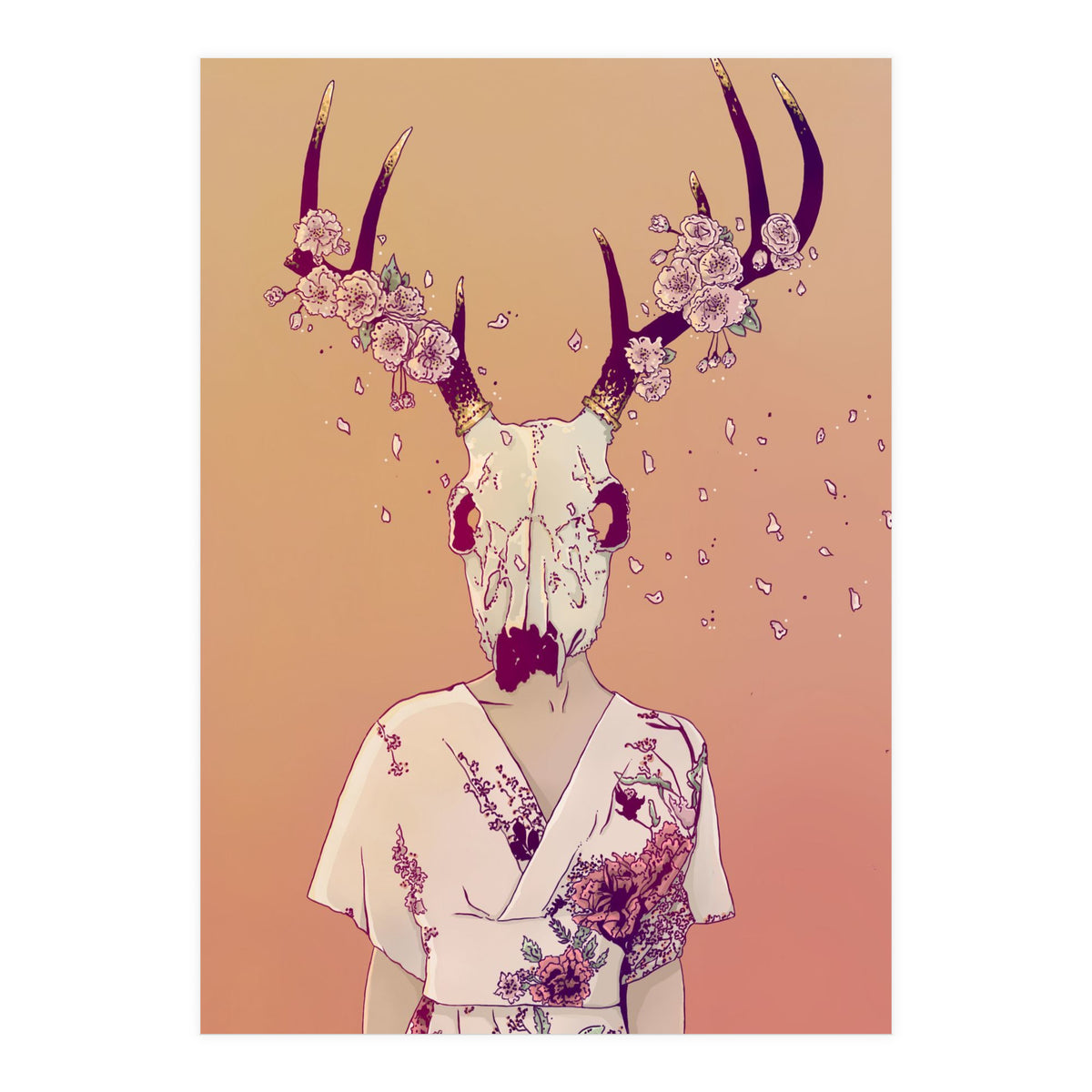 Sakura Lady (Print Only)