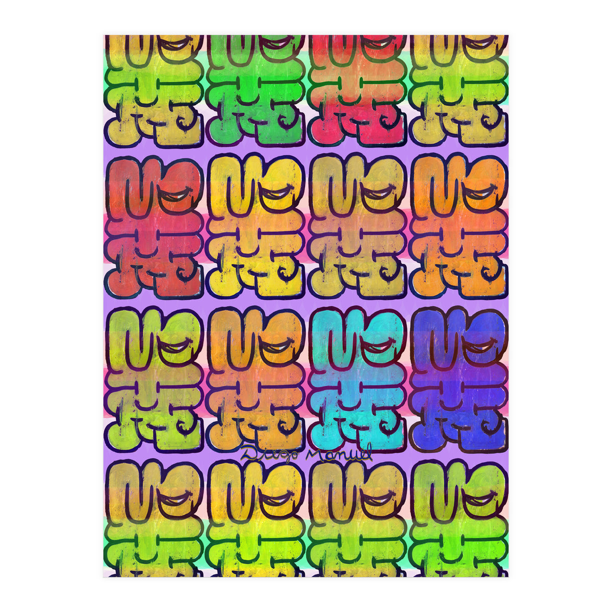 Graffitis 2021 Tapiz 98 (Print Only)