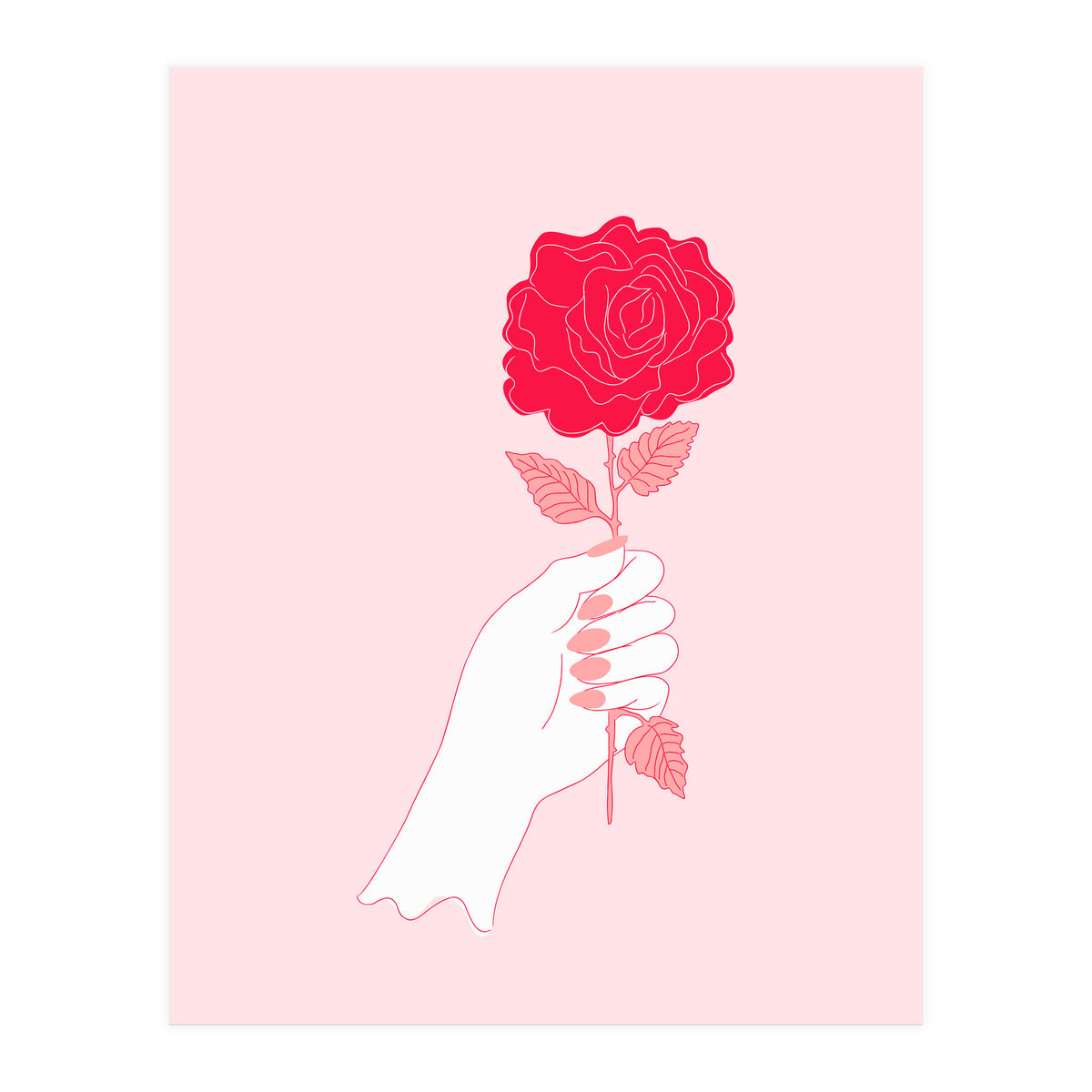 Feminist Rose (Print Only)