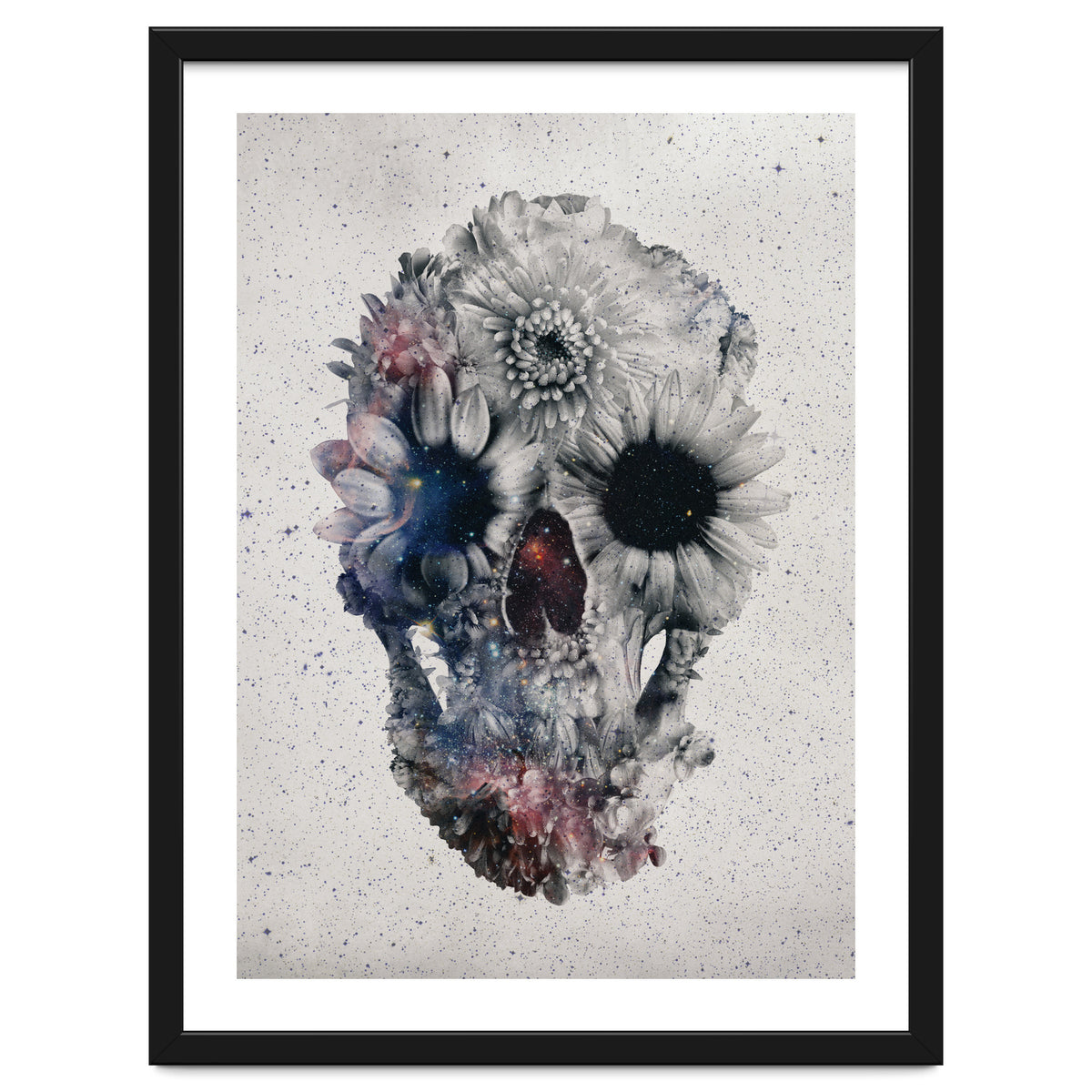 Floral Skull 2