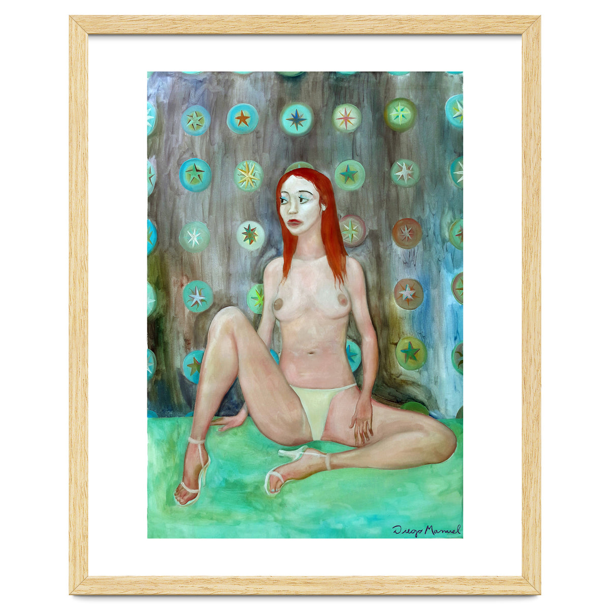 Retrato Con Estrellas