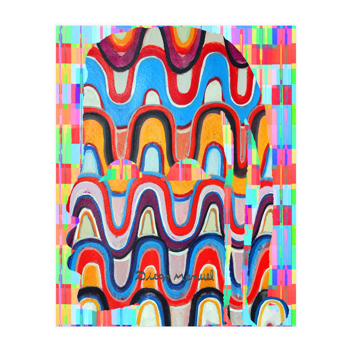 Abstracto Pop Nuevo B Nuevo 15 (Print Only)