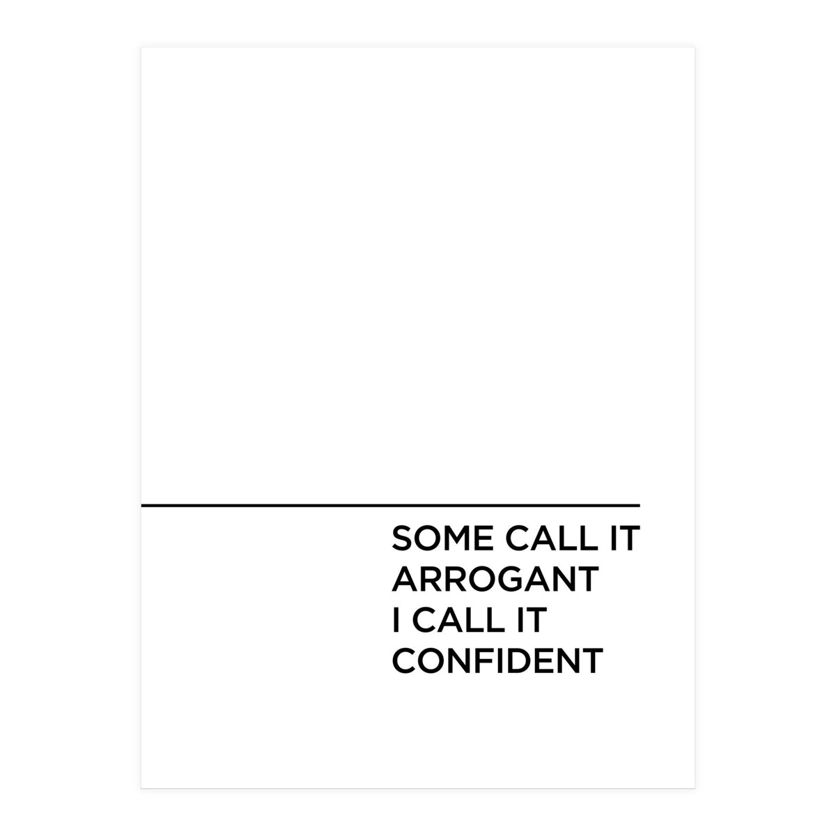 CONFIDENT (Print Only)