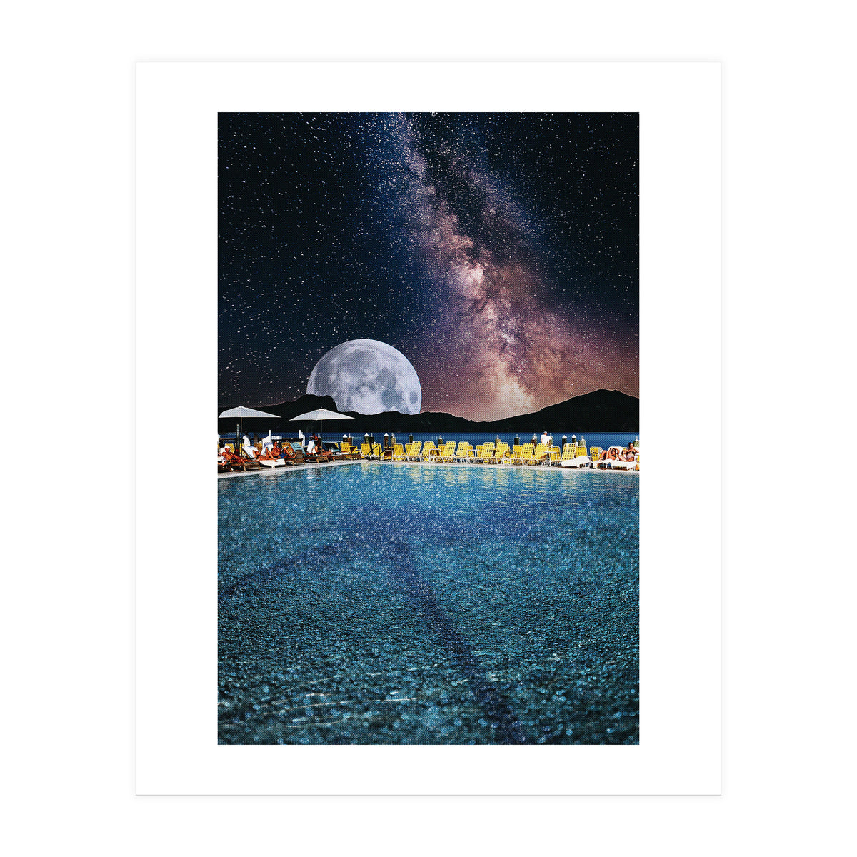 Poolside (Print Only)