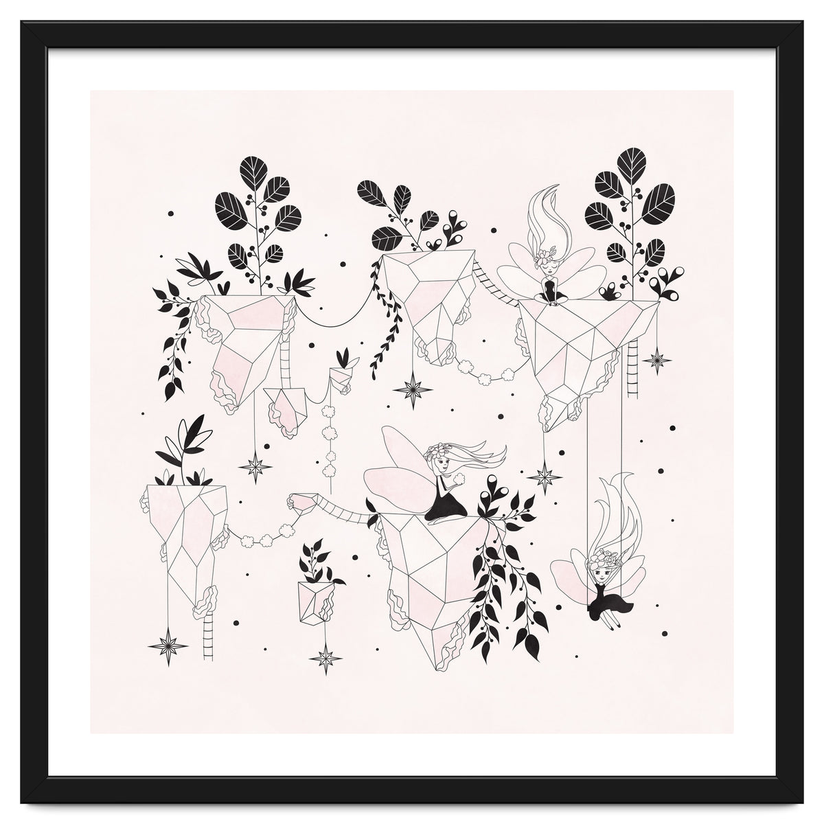 Fairy Flying Island Wonderland