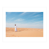 Arab In The Sahara Desert (Print Only) thumbnail