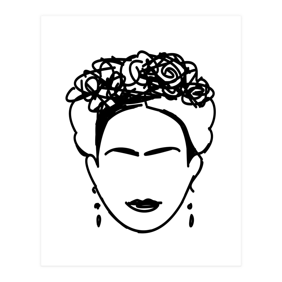 Frida Kahlo  (Print Only)