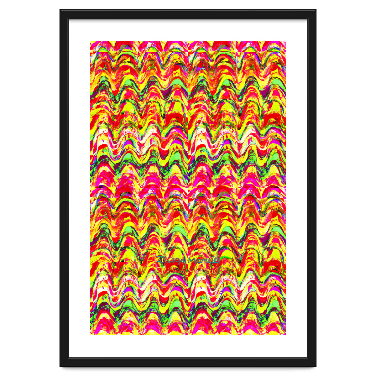 Pop abstract color full