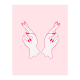 Fingers crossed (Print Only) thumbnail