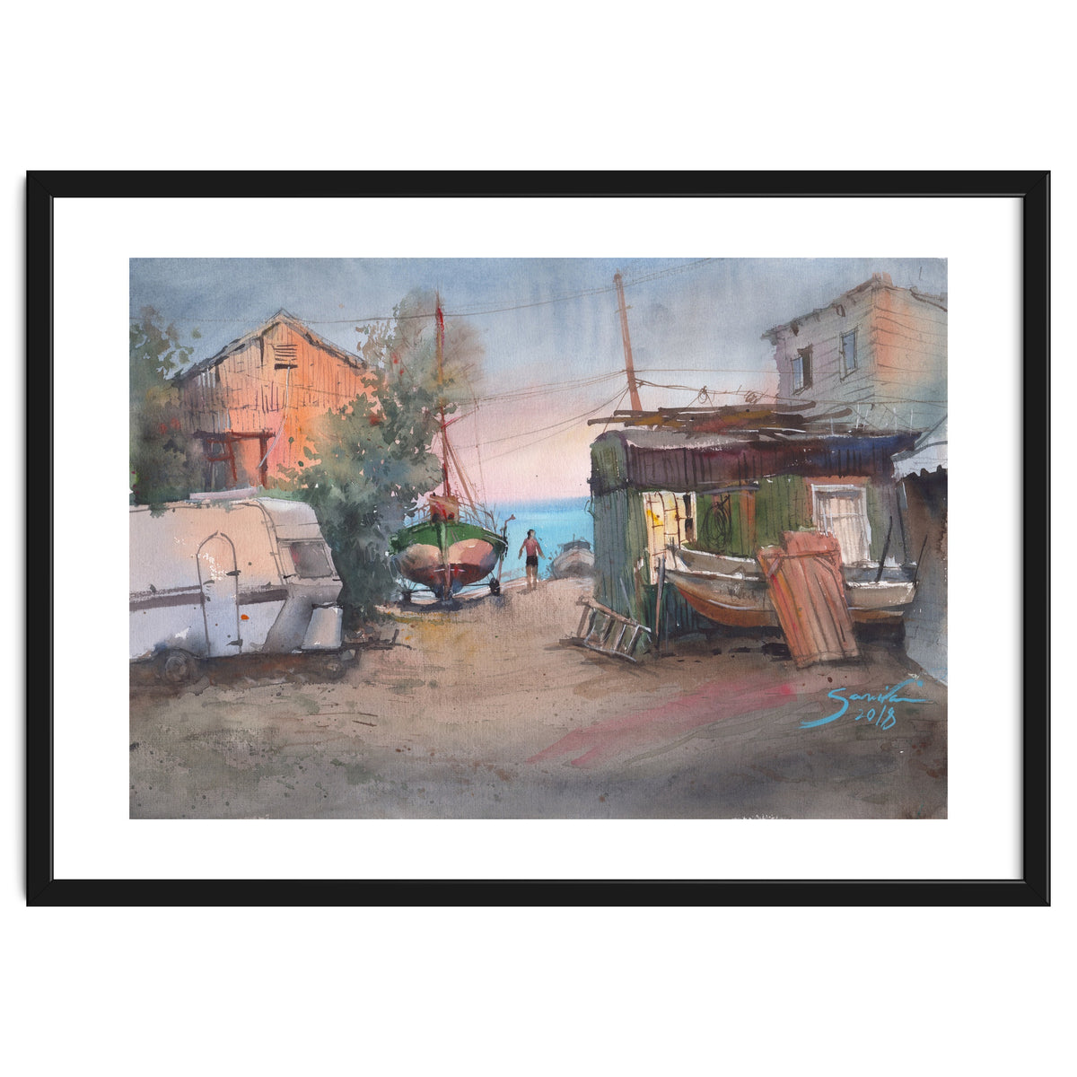 Sunrise on the beach