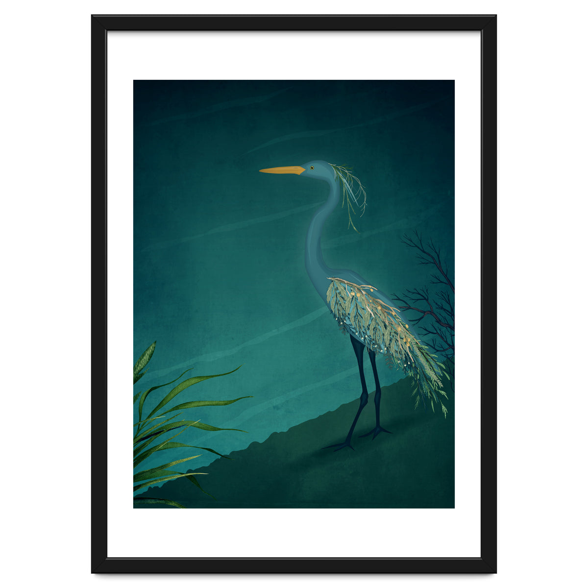 Camouflage:  The Crane