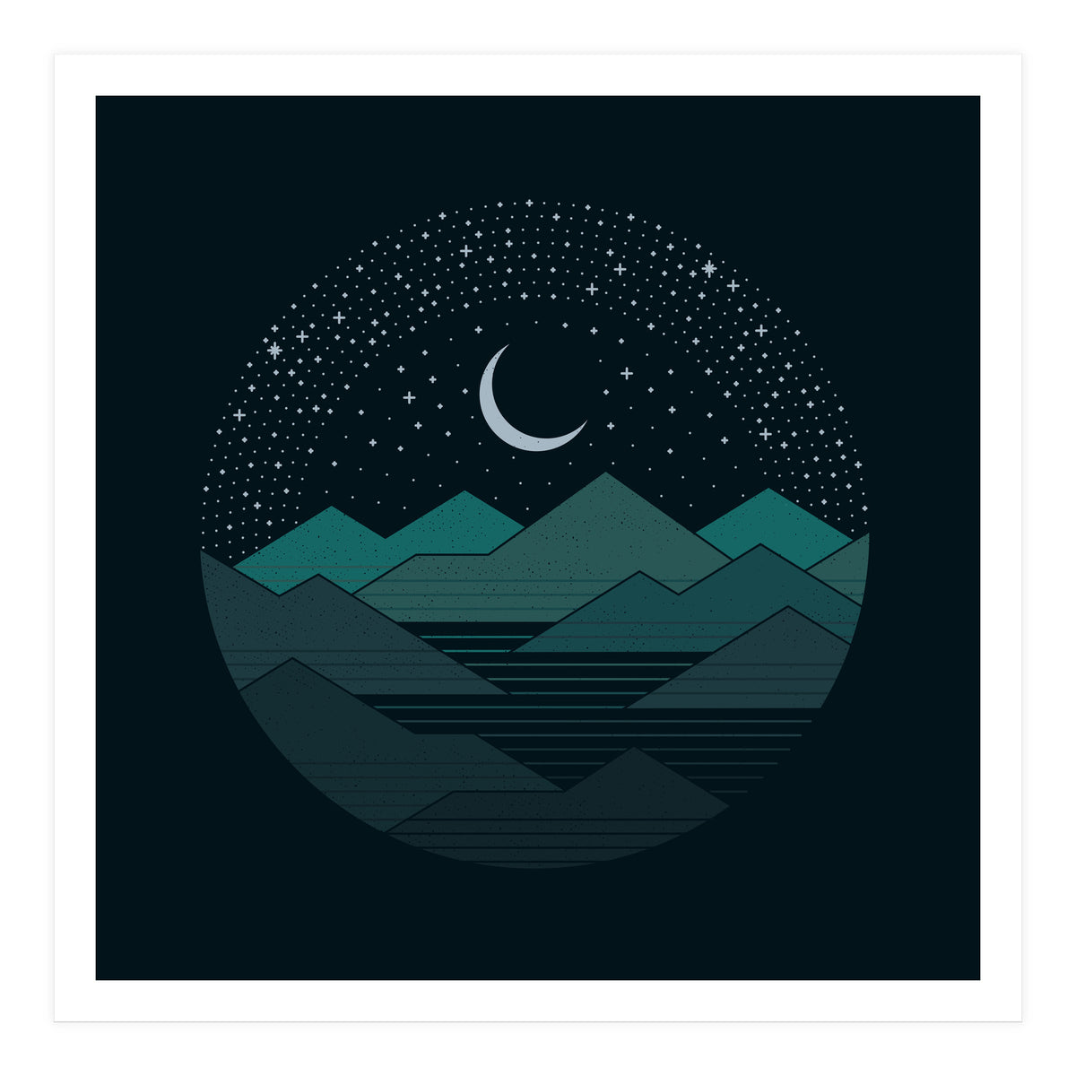 Between The Mountains And The Stars (Print Only)