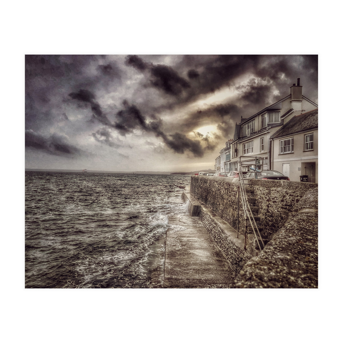 St Mawes Harbour Cornwall Img 6650 (Print Only)