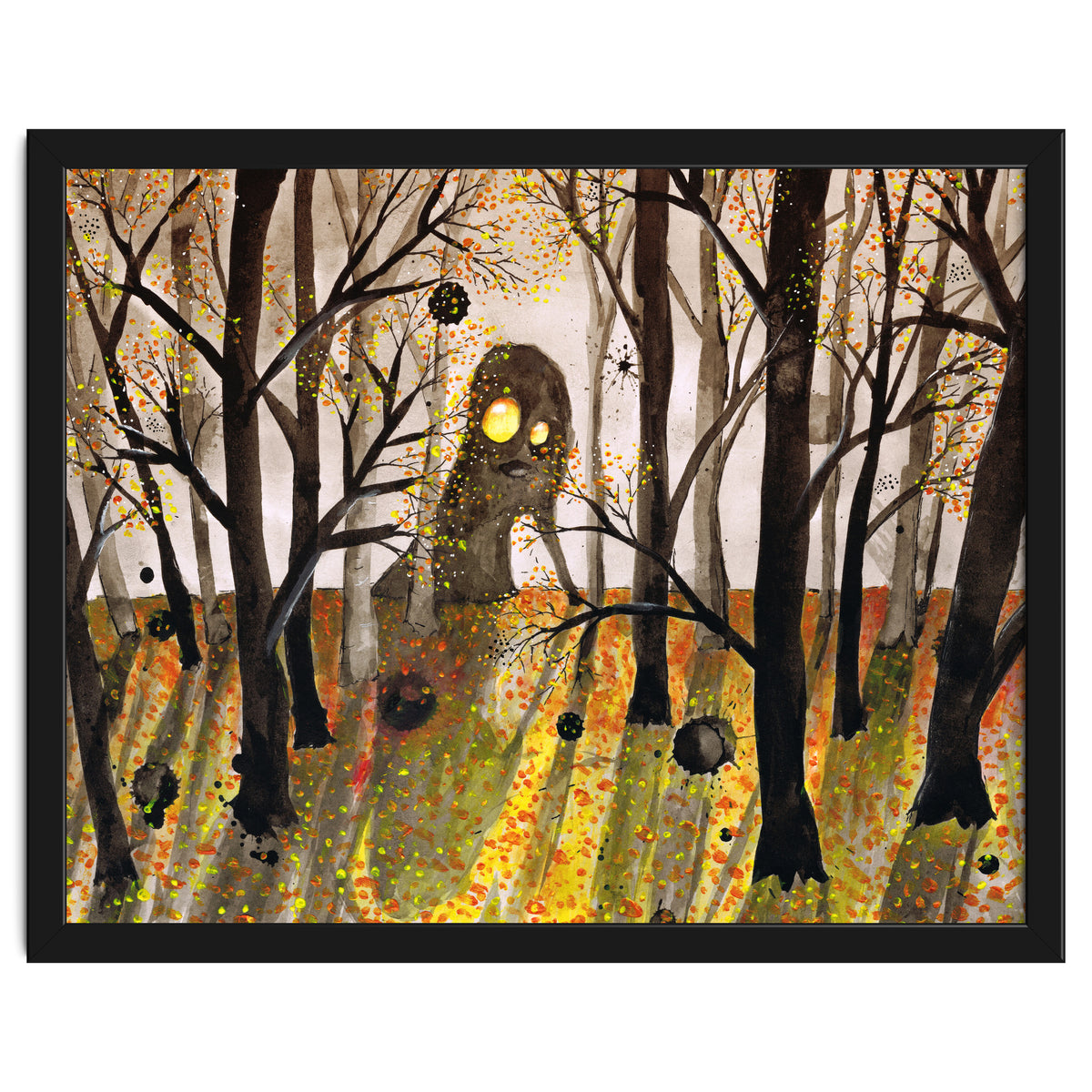 Monster in the woods