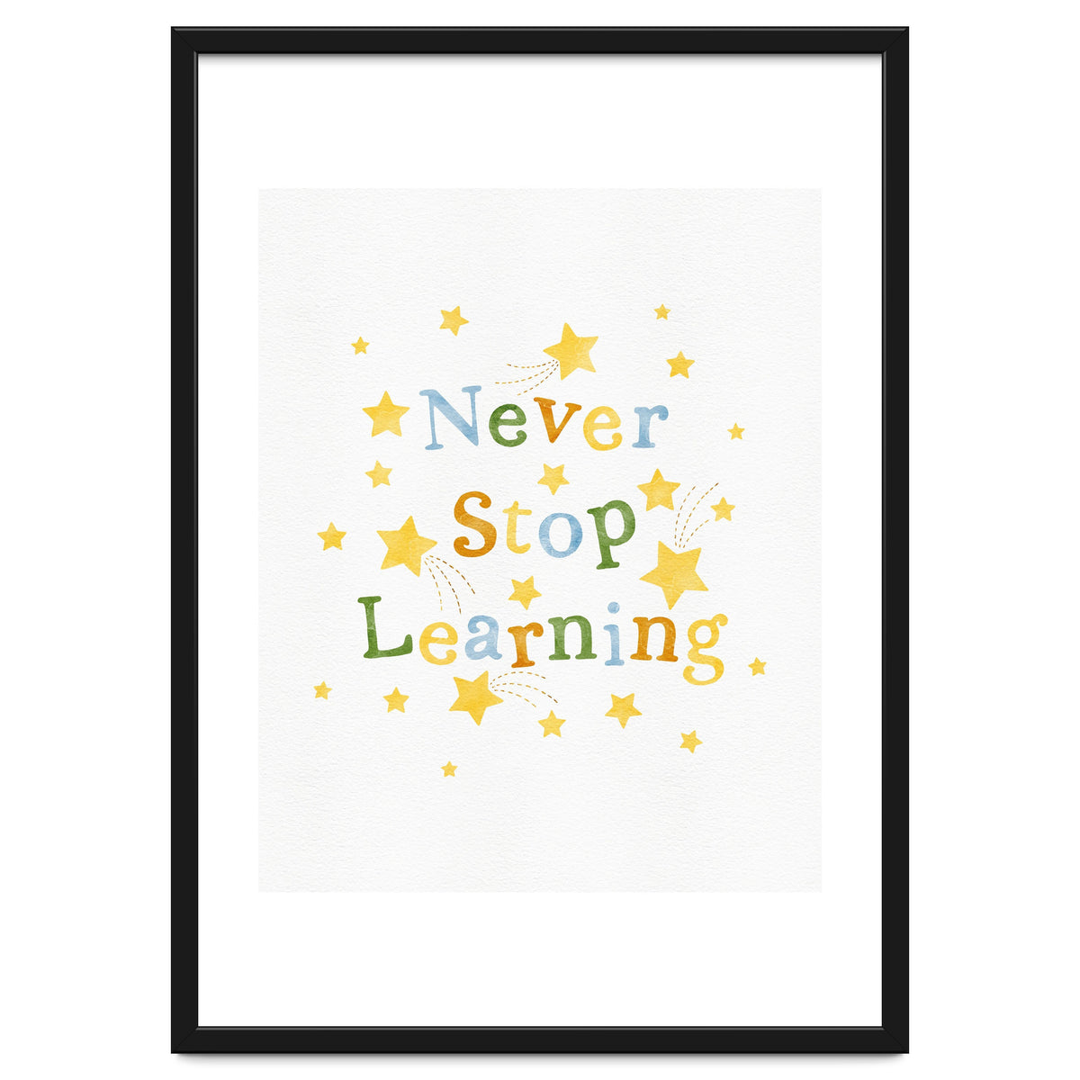 Never Stop Learning