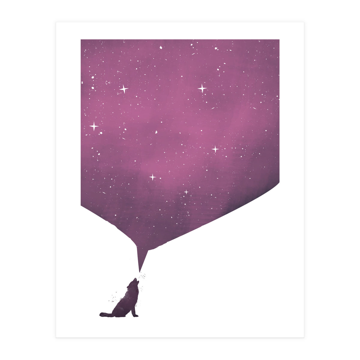 Wolf Song Ii (Print Only)