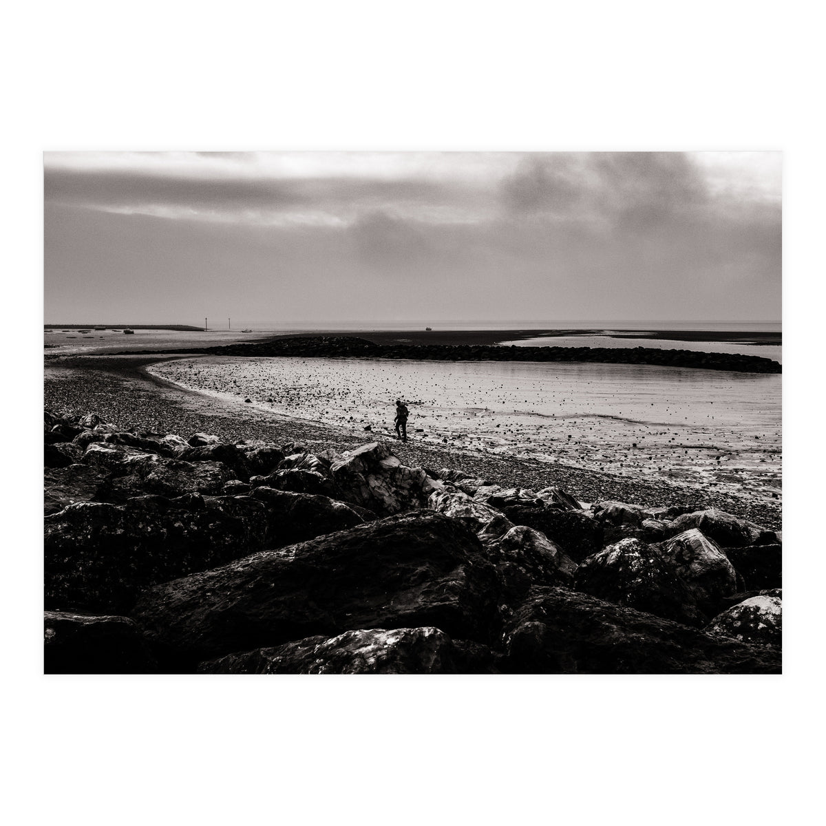 Morecambe Bay Runner (Print Only)
