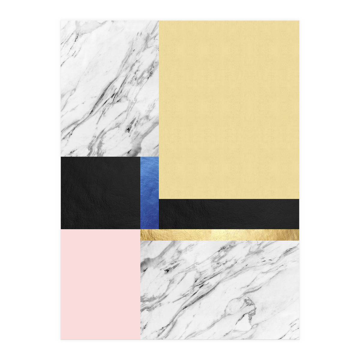 Geometric and golden VIII (Print Only)