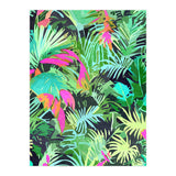Tropical Jungle, Botanical Nature Plants, Palm Forest Bohemian Watercolor, Modern Wild Painting (Print Only) thumbnail