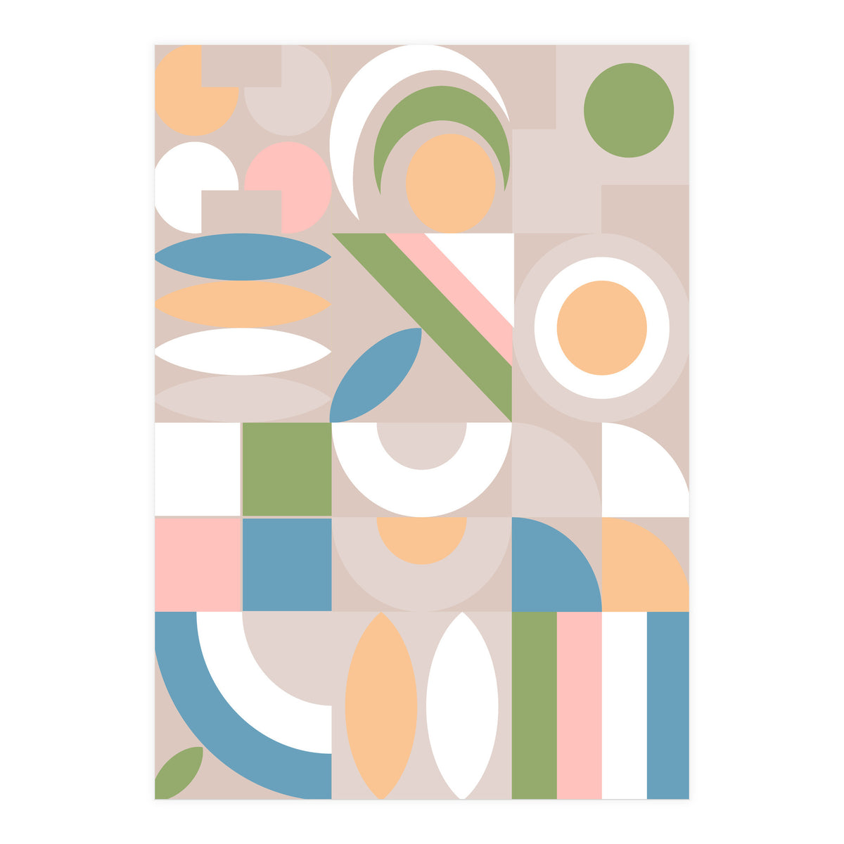 Mescolanza - Rebelion of Geometrica  (Print Only)