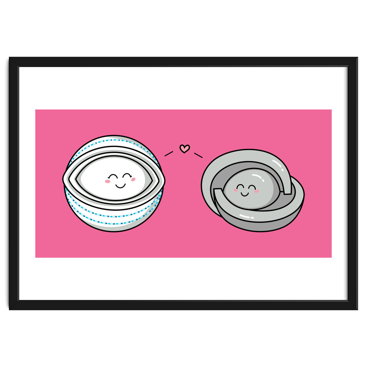 Kawaii Cute Timeless Mothership and Lifeboat Time Machines