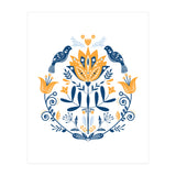 Scandinavian Folk Art  (Print Only) thumbnail